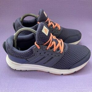 Adidas Womens Galaxy 3 W AQ6557 Gray Running Shoes Sneakers Size 8.5 Cloud foams